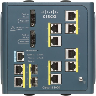 *NEW/Open Box* Cisco Industrial Ethernet IE-3000-8TC Managed Switch - NO PSU - Image 1 of 4