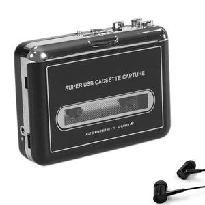 Tragbarer Stereo-USB-Kassettenspieler, Kassetten-Zu-MP3-Konverter, Rekorder4998 - Bild 1 von 7