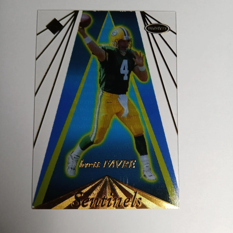 1998 COLLECTOR'S EDGE MASTERS SENTINELS BRETT FAVRE #8/500 - Image 1 of 2