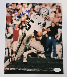 FRED BILETNIKOFF Signed 8x10 Photo-HALL OF FAME-OAKLAND RAIDERS-JSA - Picture 1 of 4