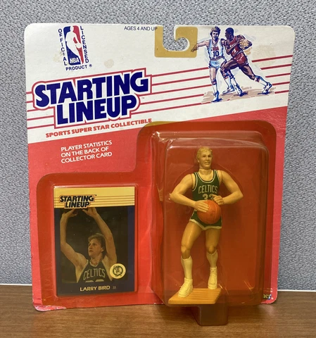 🏀 VINTAGE RARE 1988 LARRY BIRD ROOKIE STARTING LINEUP FIGURE BOSTON CELTIC NIB Cover