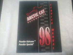 1998 Arctic Cat Service Manual # 2255-729 Z4406 Powder Special Extreme - Picture 1 of 2