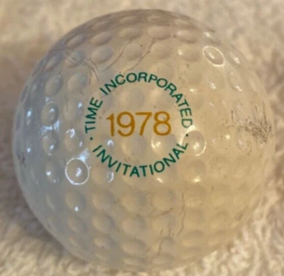 "1978 Time Incorprated Invitational " Hogan Apex-90 Logo Ball, Dated Ball. - Image 1 of 4
