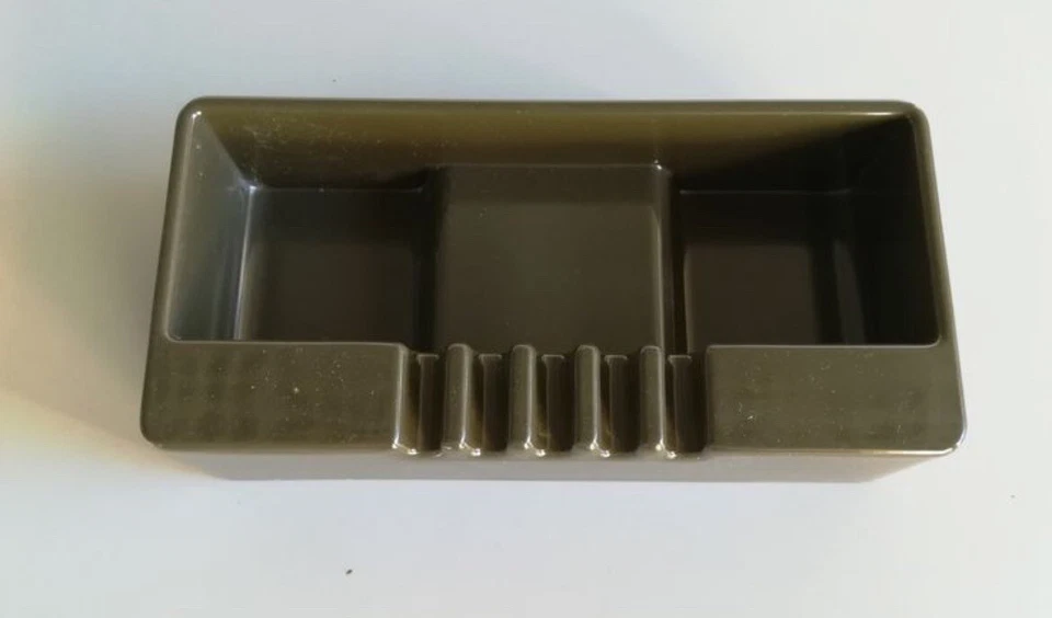 Ettore Sottsass Posacenere Olivetti Synthesis Verde Nuovo Con Scatola - Immagine 1 di 1