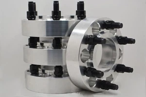 Hub Centric Wheel Adapters 1" for 2015-2022 Ford Expedition F-150 14x1.5 Studs - Picture 1 of 5