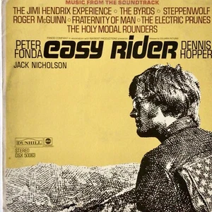 EASY RIDER-Soundtrack- Hendrix, Steppenwolf, The Byrds - LP Terre Haute Press - Picture 1 of 6