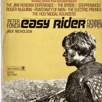 EASY RIDER-Soundtrack- Hendrix, Steppenwolf, The Byrds - LP Terre Haute Press - Image 1 of 4