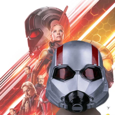 2018 New Ant Man Helmet Cosplay Ant-Man and The Wasp Helmet Superhero Mask Latex - Image 1 of 4