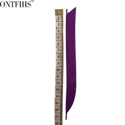 50 Piezas ONTFIHS 17CM Plumas de Flecha Kyudo Tradicionales Tiro con Arco Flechado RW LW Foto 1 de 4