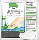 Exfoliating Peel Foot Care Sock Mask Baby Soft Feet Removes Callus Aloe Vera