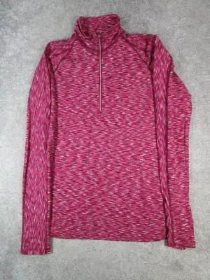 Athleta Sweater Womens Small Pink Running Quarter Zip - Image 1 of 4