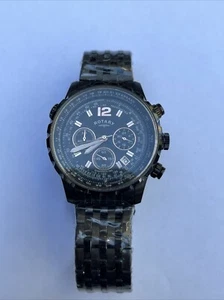 Rotary Gents Chronograph Aquaspeed Pilot Watch Never Used - Picture 1 of 8