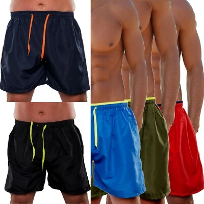 Übergröße Badeshorts Badehose NEON Shorts plus size Herren Männer Bermuda N06 - Bild 1 von 4