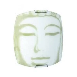 Wandleuchte Wandlampe Leuchte Glas Deko Grau - Bild 1 von 2