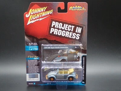 Johnny Lightning 1975 VW Beetle Project In Progress 2021 vs B Rel 2 Nº 3 1:64 Foto 1 de 4