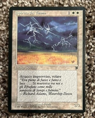 Thunder Spirit EX (Spirito del Tuono) Italian Legends MTG Magic the Gathering LP - Image 1 of 2