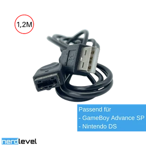 Ladekabel Ladegerät Kabel Strom Laden Netzteil Stromkabel für Nintendo DS NDS - Bild 1 von 3