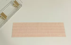 Soft Pink Silicone Keyboard Cover Skin for Apple MacBook Pro 13” Pro 15” Models - Picture 1 of 4