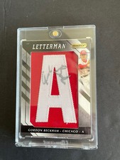 2008 Razor Letterman Gordon Beckham #GB-A Auto Autograph
