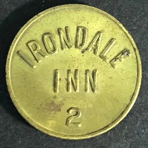 Irondale Inn 2 (New Brighton, Minnesota) Trade Token 20.5mm VGC Scarce - Picture 1 of 3