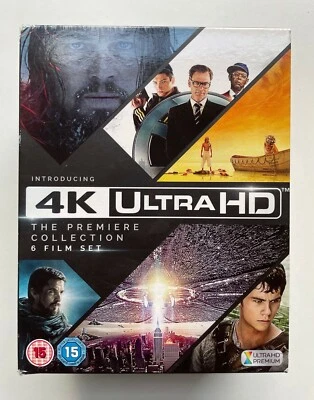 4K Ultra HD Premiere Collection Blu-ray - Kingsman Exodus Revenant Maze Pi ID4 - Image 1 of 4