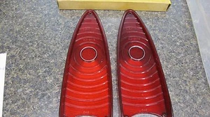 1960 Mercury NOS Tail Lights Lens Pair C0MF-13444-A Brand New !!! - Bild 1 von 4