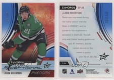 2021-22 Upper Deck Synergy Exceptional Phenoms Blue /299 Jason Robertson #EP-JR