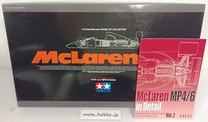 w/Detail Book TAMIYA 1/12 McLaren Honda MP4/6 Model Kit Ayrton Senna 89721 - Picture 1 of 7