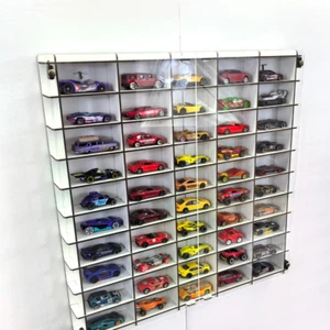 1/64 Hot Wheels,Matchbox,Diecast Compatible Display Case with acrylic Cover  - Picture 1 of 12