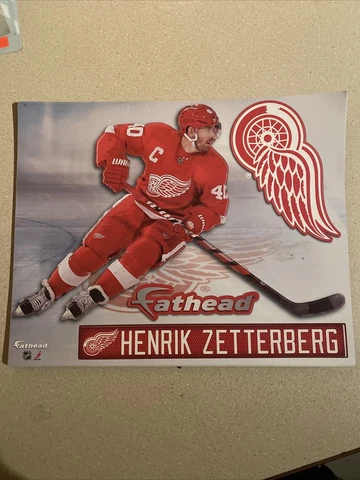 NHL Detroit Red Wings Fathead Henrik Zetterberg Promo Giveaway Jan 25th 2013 Cover
