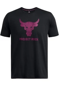 Under Armour Men's Project Rock Brahma Bull T-Shirt Payoff 2024 New All Sizes - Picture 1 of 3