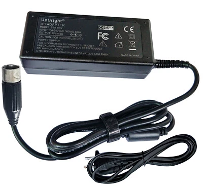 UPBRIGHT® AC Adapter Charger For Lobster Sports Elite Grand Four Five Tennis Ball Machine