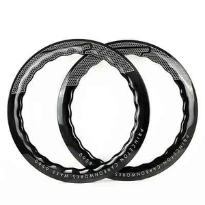700C Full Carbon Road Bike Rim Disc/V-brake Rims 65*28mm UD Matte/Glossy 2pcs - Picture 1 of 18