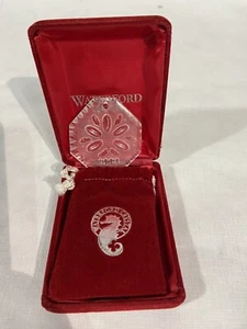 1988 Waterford Crystal Christmas Ornamen - Picture 1 of 5