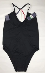 Neu mit Etikett Tommy Hilfiger BODYSUIT NAHTLOS MIT TRÄGERN HINTEN SCHWARZ (UVP 36 $) GRÖSSE/L - Bild 1 von 5