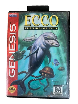 Ecco: The Tides of Time (Sega Genesis, 1994): GAME AND CASE: Action/Adventure - Image 1 of 4