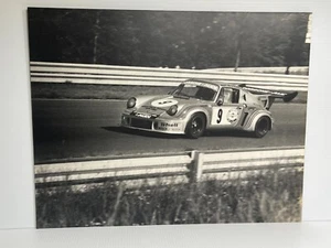 Vintage Original 1970s Porsche 935 Martini & Rossi #9 Race Car Photo *20 x 15.5* - Picture 1 of 8