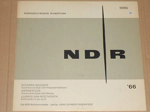 WAGNER, EGK, BEETHOVEN - NDR '66 LP  - Picture 1 of 1