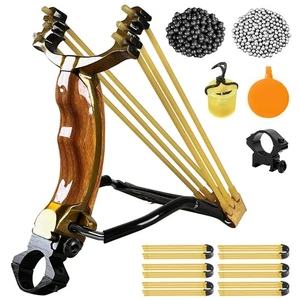 Professional Slingshots Set for Hunting, Catapult Hunting & Shooting Slingsho... - Picture 1 of 6