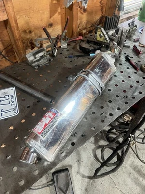 2005 SUZUKI GS500 GS 500 F YOSHIMURA SLIP ON MUFFLER EXHAUST PIPE HEADERS - Image 1 of 4