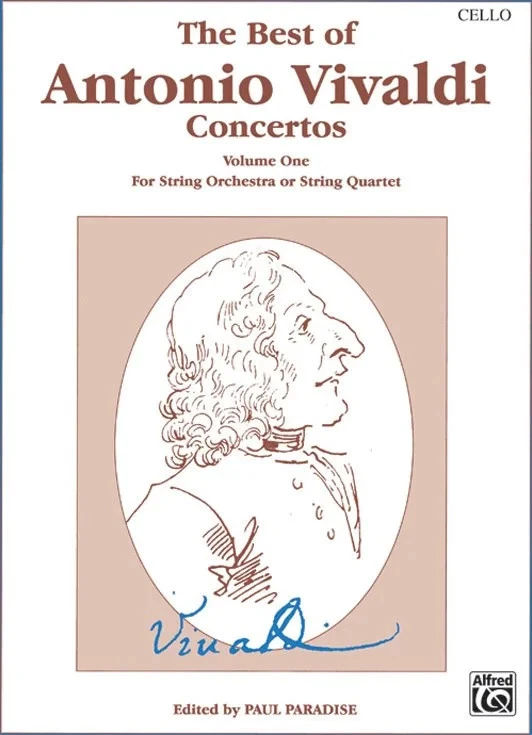 The Best of Antonio Vivaldi Concertos, Volume One: For String Orchestra or St... - Image 1 of 1