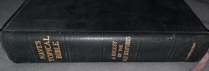 Naves Topical Bible A Digest of the Holy Scriptures Indexed 1962 Southwestern - Imagen 1 de 9