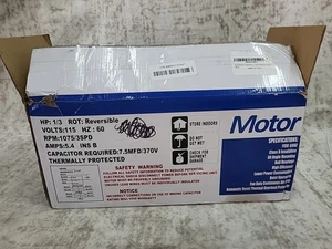Motor 1/3PS Gebläsemotor 115 Volt 5,4 Ampere - Bild 1 von 4