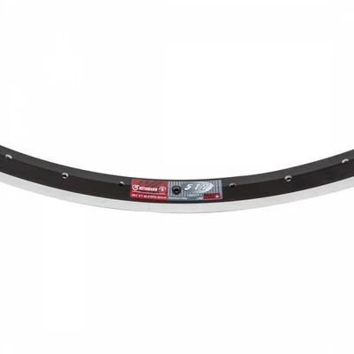 Llanta de bicicleta de aleación Weinmann 24 pulgadas 519 | Llantas ligeras solo para tubo, negra Foto 1 de 2