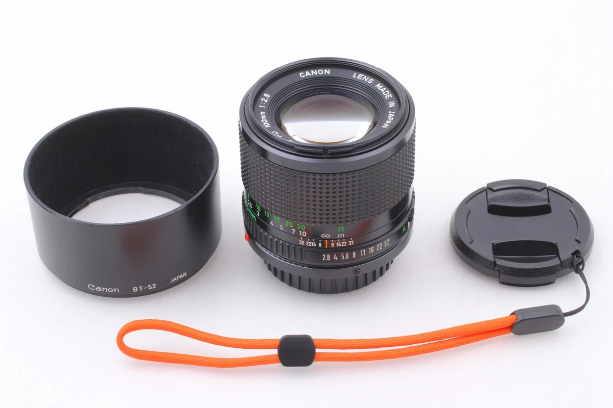 Canon FD f/2.8 100mm Focal Camera Lenses for sale | eBay