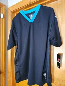 NFL Team Apparel Carolina Panthers Jersey Youth XL Jersey  - Picture 1 of 8