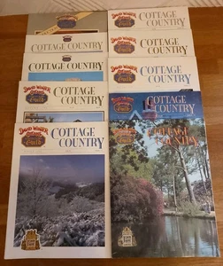 MAGAZINES - X10 David Winter Cottage Country Magazine Dated 1989-91 Bundle  - Bild 1 von 3