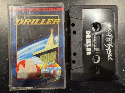 Driller - The Hit Squad - Commodore 64 C64 - Tested - Image 1 of 4