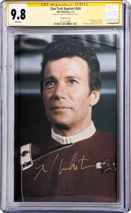 STAR TREK #500 "ADMIRAL KIRK" GALAXYCON FOIL CGC SS 9.8 William Shatner - Picture 1 of 2