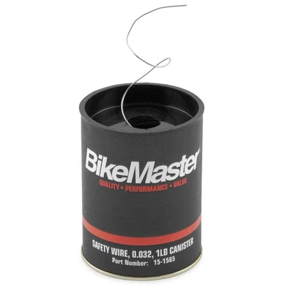 BikeMaster Safety Wire 0.032" - 1 lb Can  151565 - Image 1 of 3